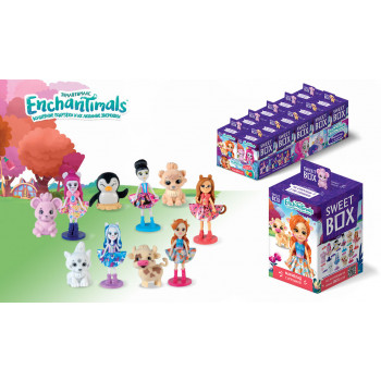 Мармелад с игрушкой СВИТБОКС ENCHANTIMALS 10 г. 1х10