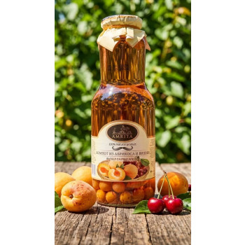 Компот из Абрикосов и Вишни  1л (АМРИТА)
