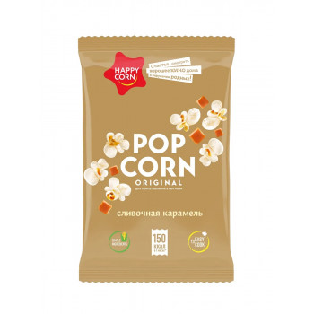 Попкорн для СВЧ Happy Corn 100г. Карамель