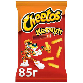 Снеки кукурузные Cheetos Кетчуп 85г.